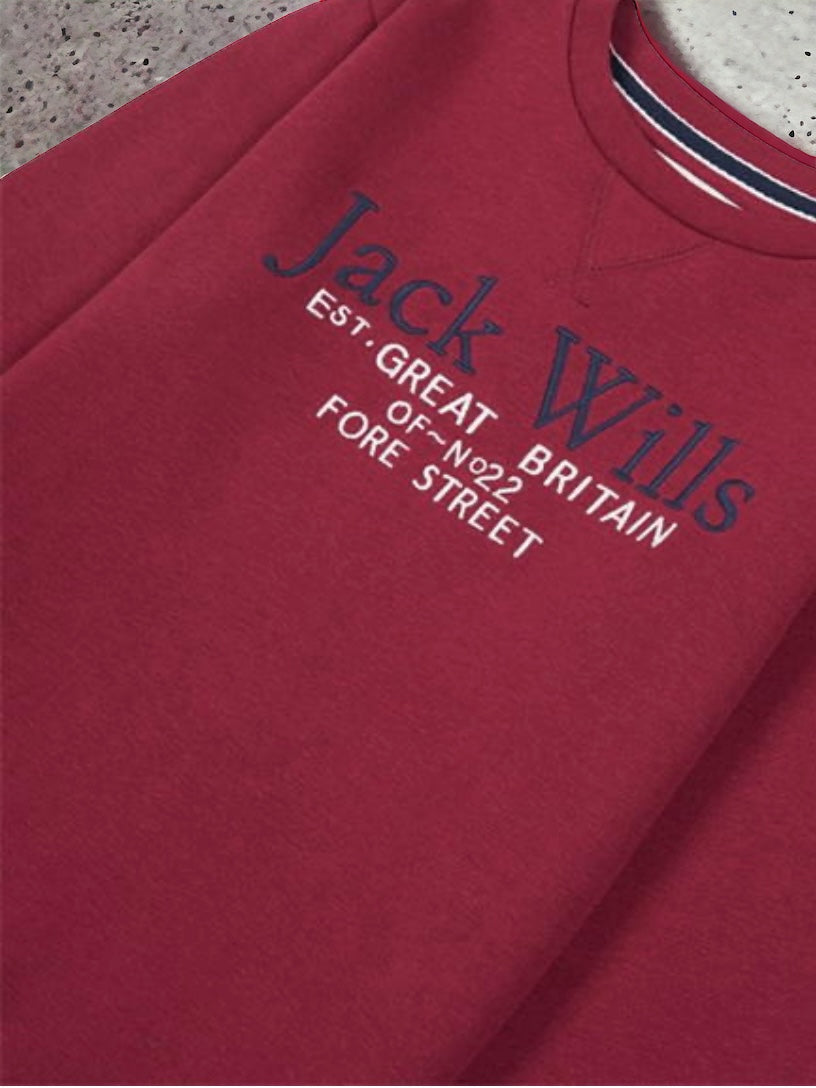 Script Crew Sweatshirt Junior Boys/Jack Wills